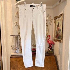 Lucky Brand White Skinny Jeans